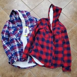 Flannel jackets